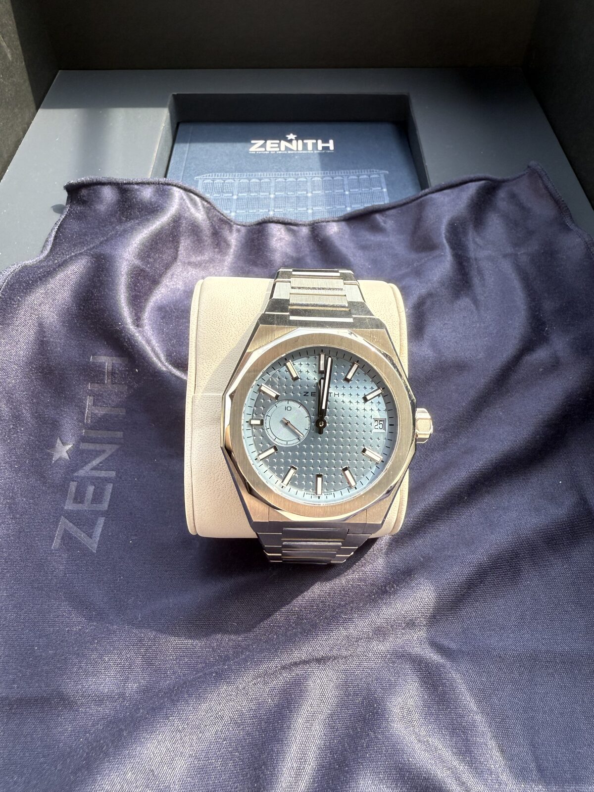 Zenith Defy Skyline Skyline Ice Blue